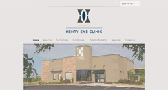 Desktop Screenshot of henryeyeclinic.com